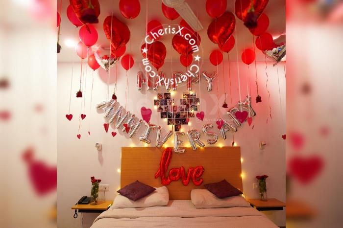 How to decorate room for marriage anniversary