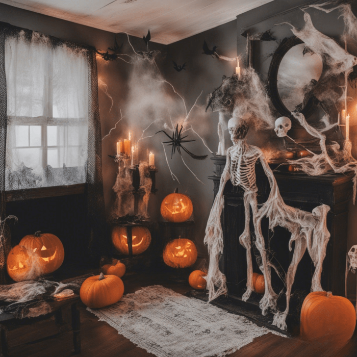 How to make a haunted house decoration