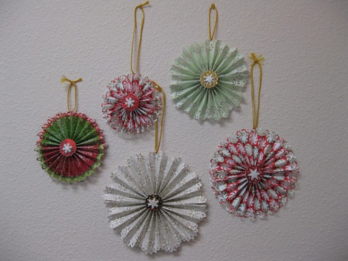 How to make paper decoration xmas