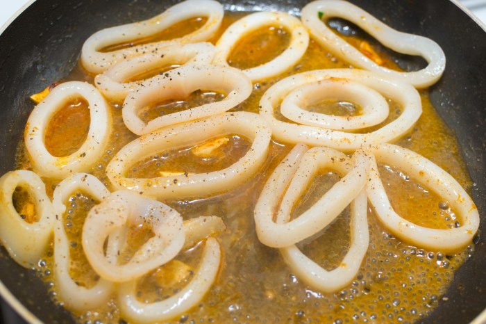 How to cook squid rings indian style