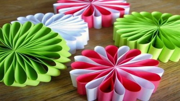 How to make paper decoration xmas