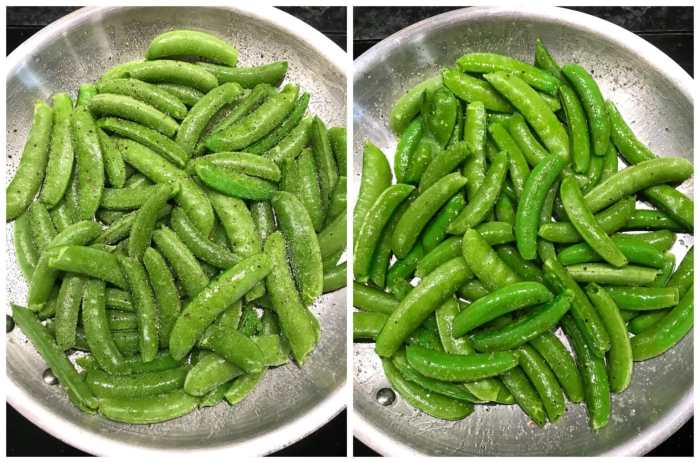 How to cook snap peas chinese style