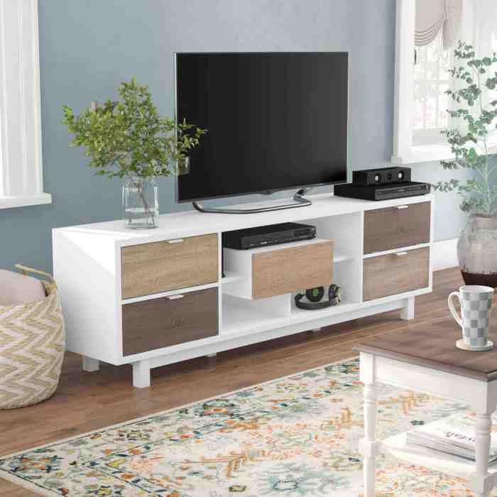 How to decorate living room with tv stand