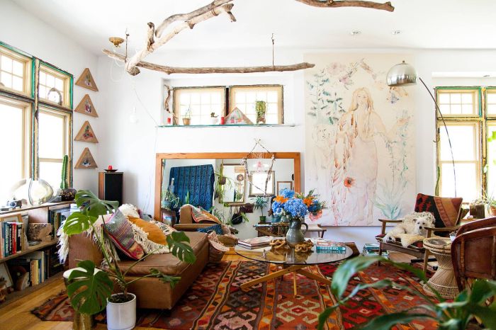 How to decorate bohemian living room