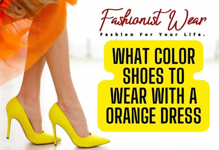 Shoes orange dress color wear favorite heels tease shoe choose board