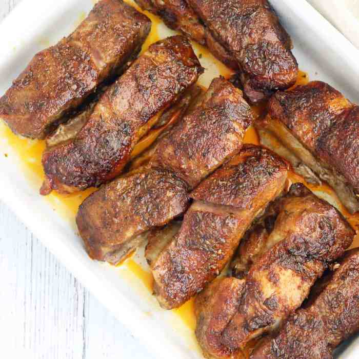 How to cook western style pork ribs