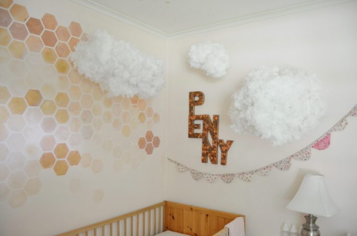 How to make cloud room decor