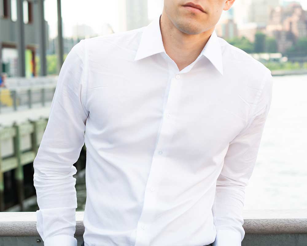 Amazon men's white dress shirts