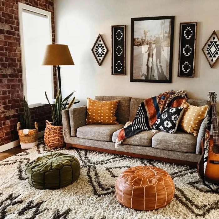 How to decorate bohemian living room